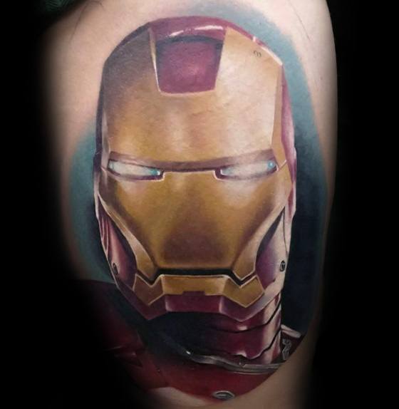 tatuaggio iron man 36