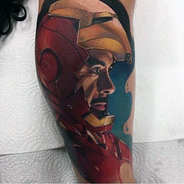 tatuaggio iron man 39