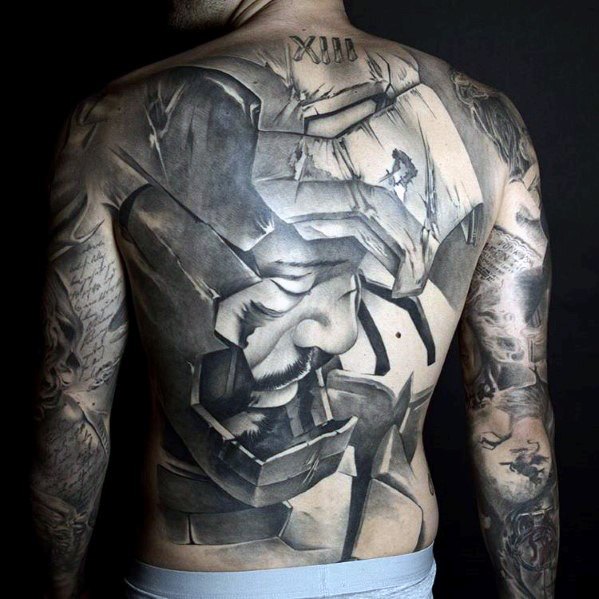 tatuaggio iron man 405