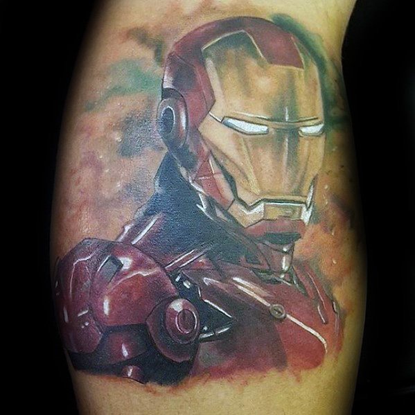 tatuaggio iron man 42