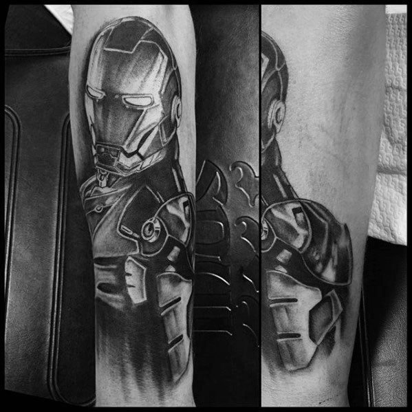 tatuaggio iron man 48