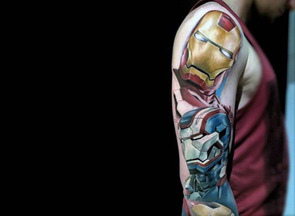 120 Tatuaggi con Iron Man (con significato)