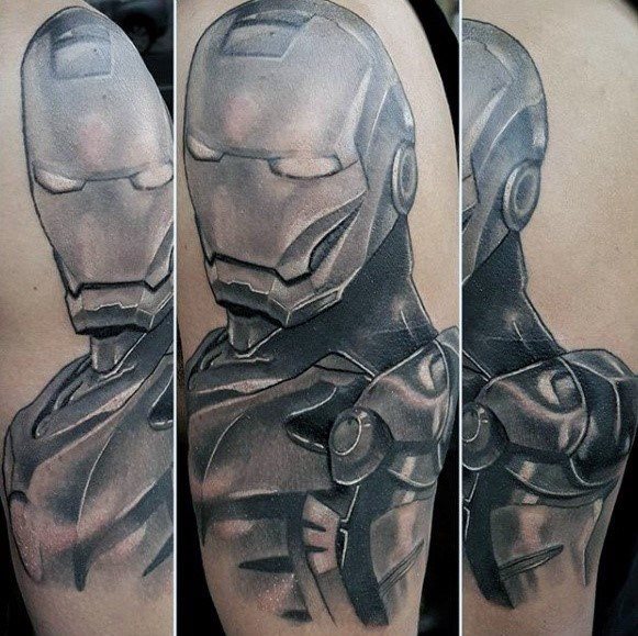 tatuaggio iron man 99