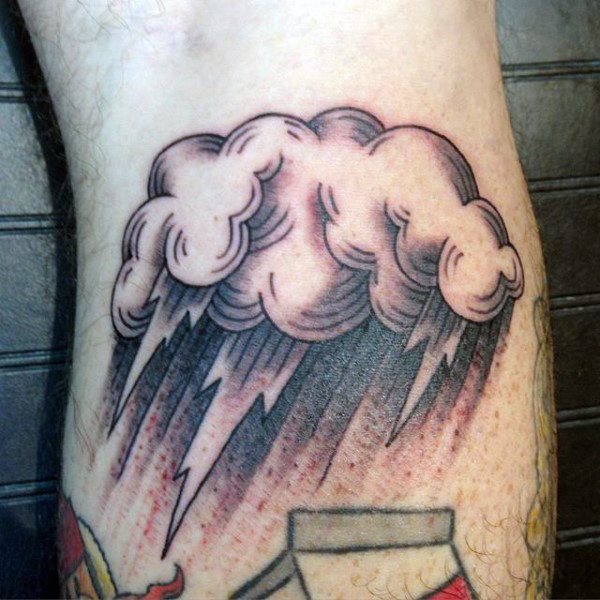 tatuaggio nuvola 129