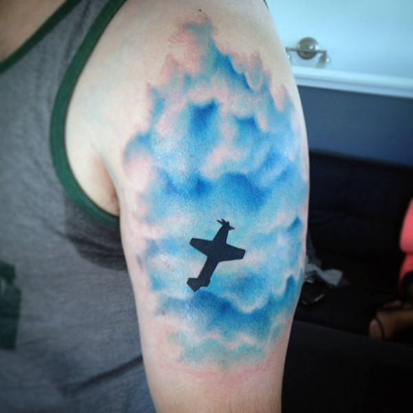 tatuaggio nuvola 231