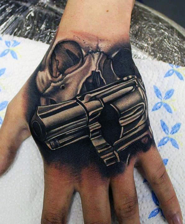 tatuaggio pistola 48