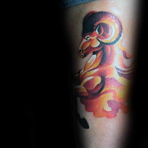 tatuaggio segno capricorno 126