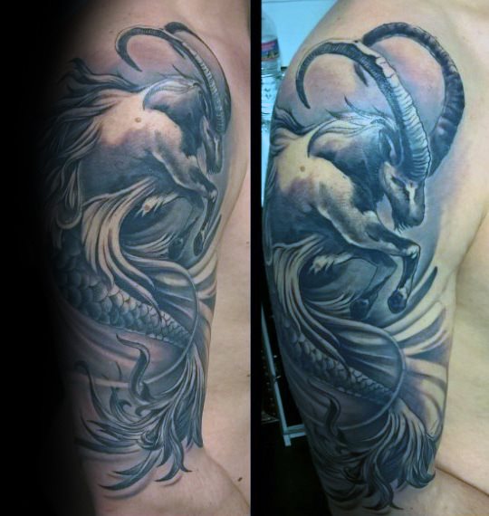 tatuaggio segno capricorno 39