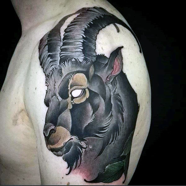tatuaggio segno capricorno 48