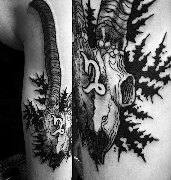 tatuaggio segno capricorno 78