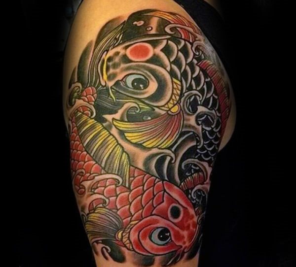 tatuaggio segno pesci 111