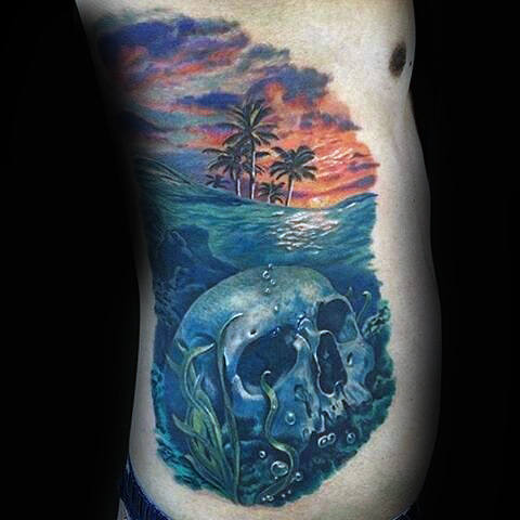tatuaggio tramonto 12
