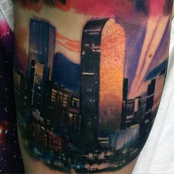 tatuaggio tramonto 129