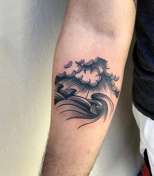 tatuaggio tramonto 75