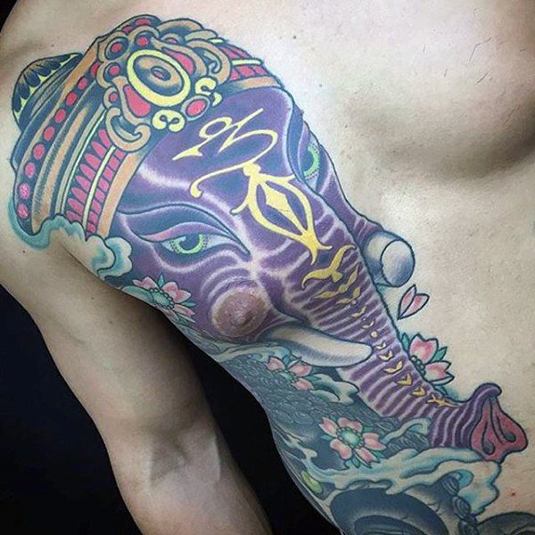 tatuaggio Dio Ganesha 101