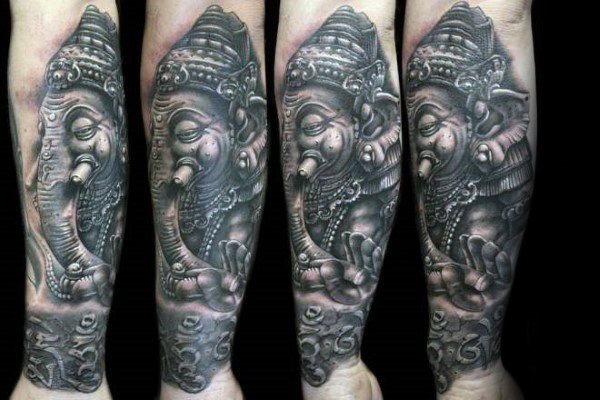 tatuaggio Dio Ganesha 129