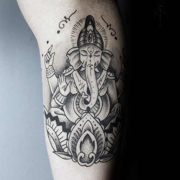 tatuaggio Dio Ganesha 135