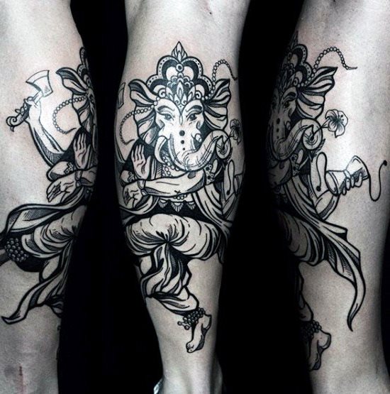 tatuaggio Dio Ganesha 145