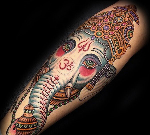 tatuaggio Dio Ganesha 151