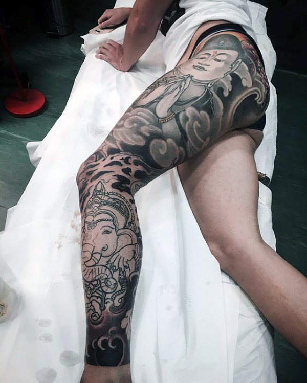 tatuaggio Dio Ganesha 35