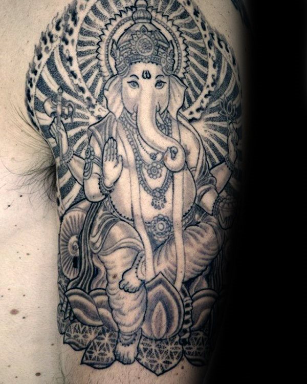 tatuaggio Dio Ganesha 45