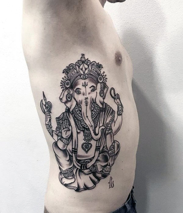 tatuaggio Dio Ganesha 75