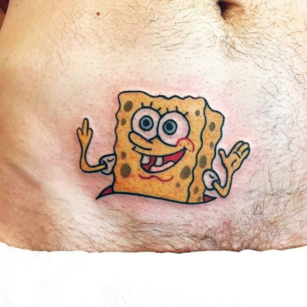 tatuaggio SpongeBob 11