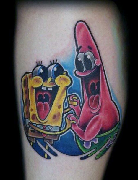 tatuaggio SpongeBob 17
