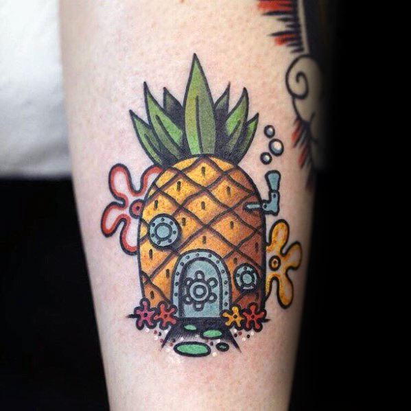 tatuaggio SpongeBob 19