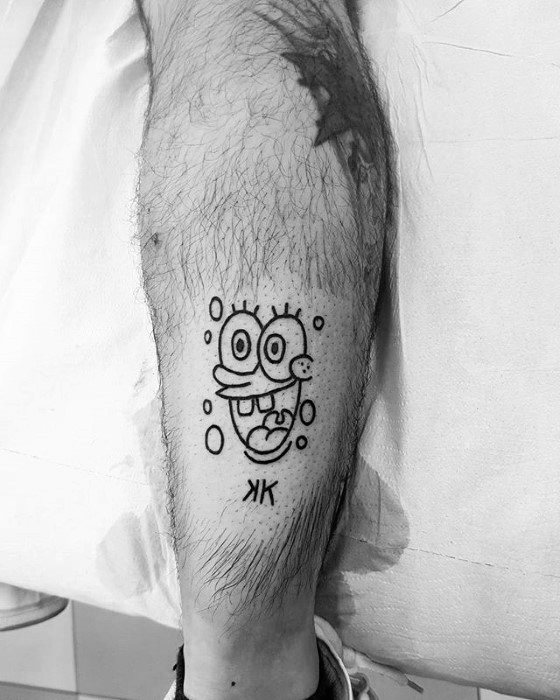 tatuaggio SpongeBob 29
