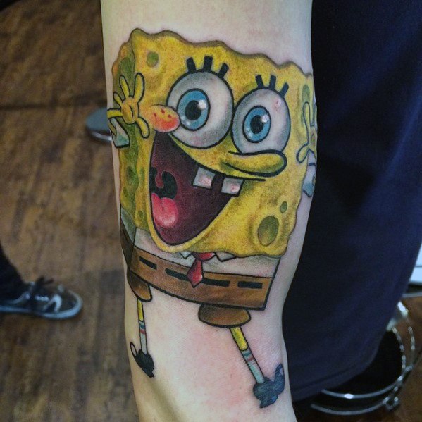 tatuaggio SpongeBob 33