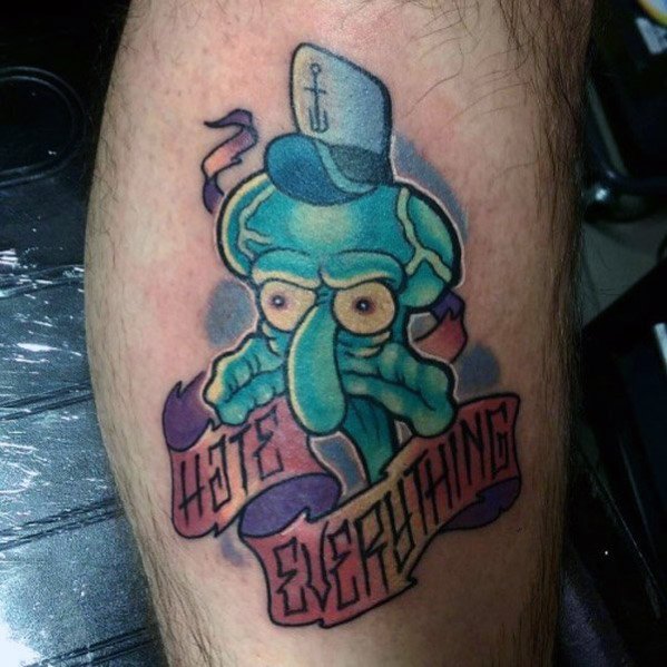 tatuaggio SpongeBob 51