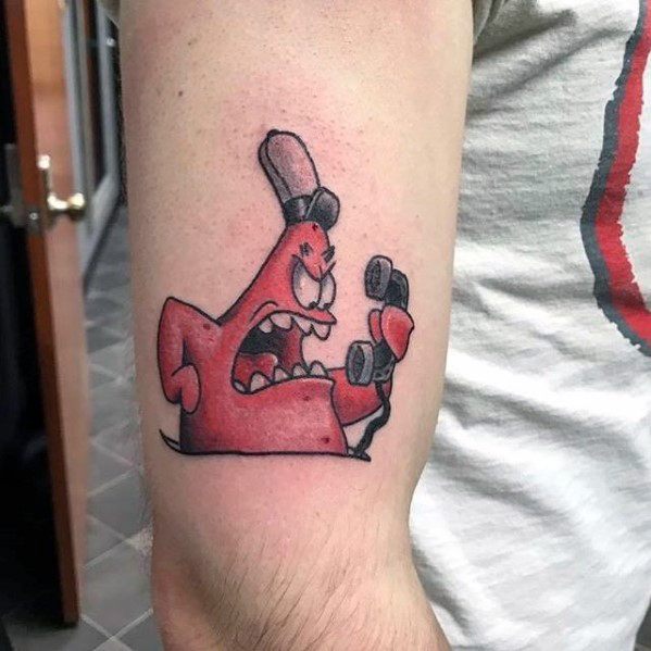 tatuaggio SpongeBob 69