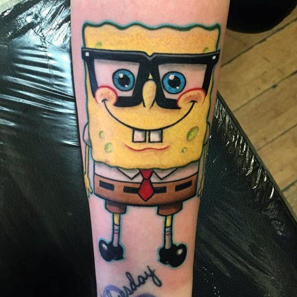 tatuaggio SpongeBob 79