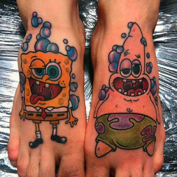 tatuaggio SpongeBob 81