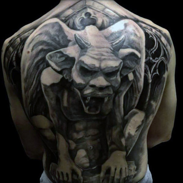 tatuaggio gargoyle 29