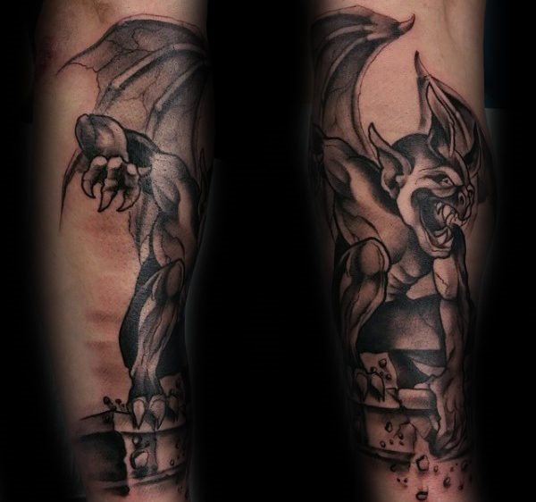 tatuaggio gargoyle 53