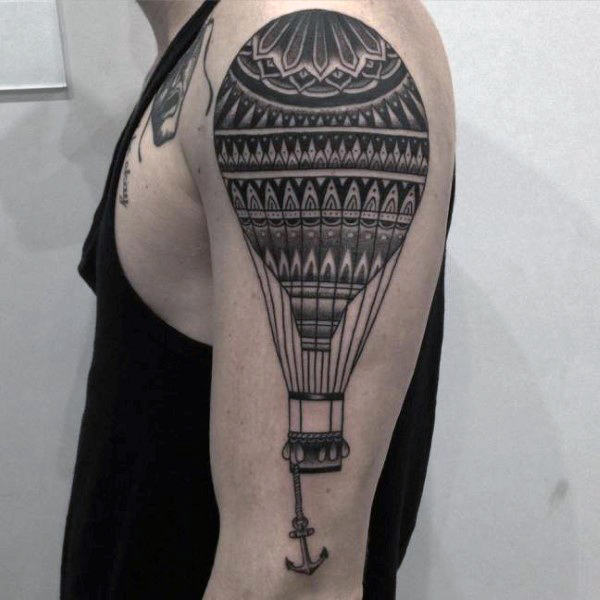 tatuaggio mongolfiera 127