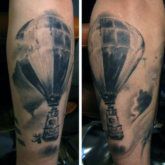 tatuaggio mongolfiera 91