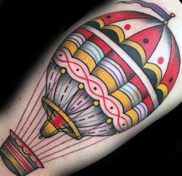 tatuaggio mongolfiera 93