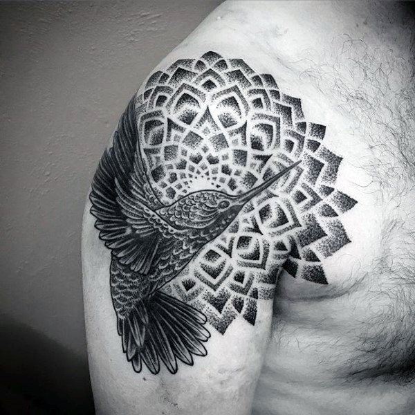 tatuaggio colibri 118