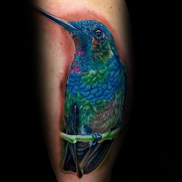 tatuaggio colibri 142