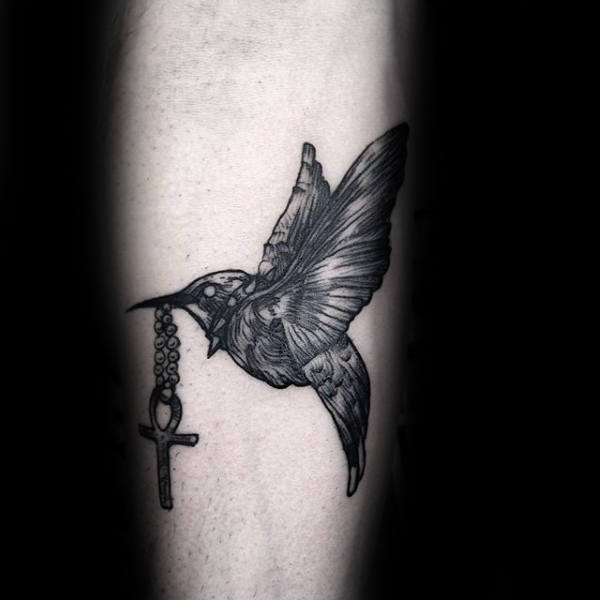 tatuaggio colibri 158