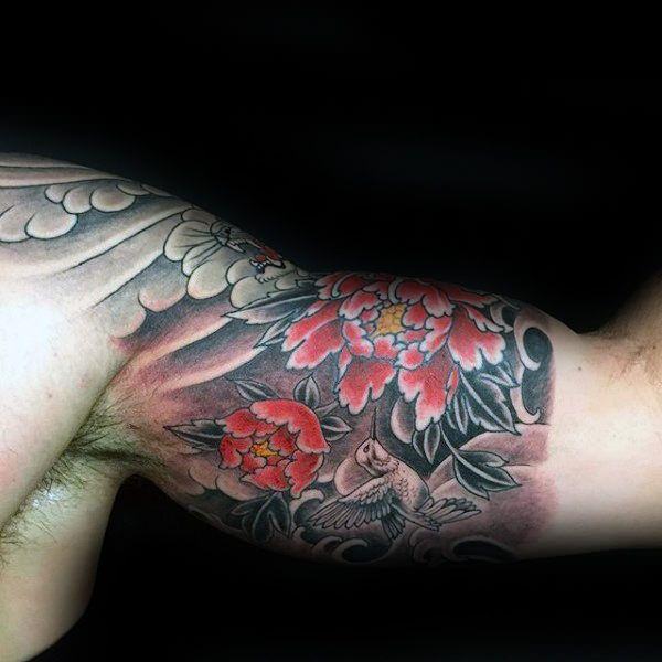 tatuaggio colibri 238