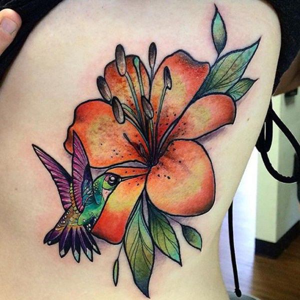 tatuaggio colibri 346