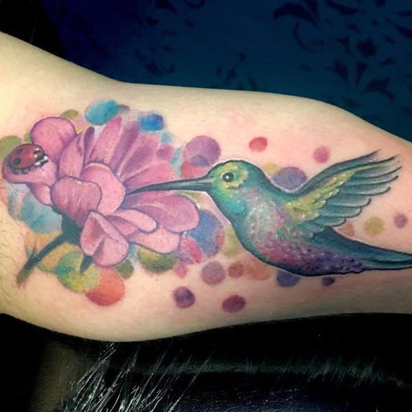 tatuaggio colibri 490