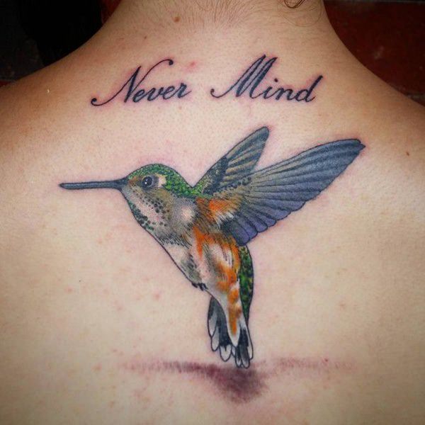 tatuaggio colibri 546