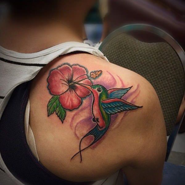 tatuaggio colibri 554