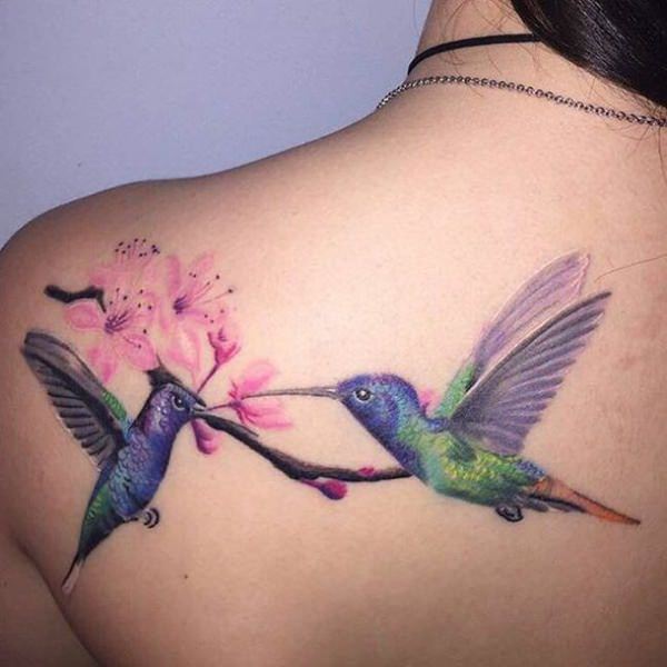 tatuaggio colibri 566