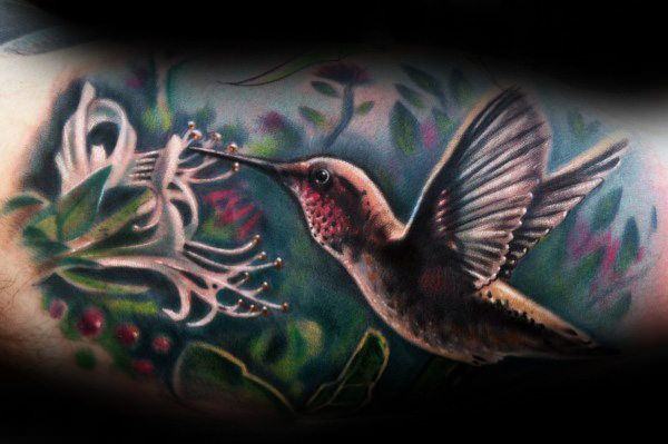 tatuaggio colibri 662
